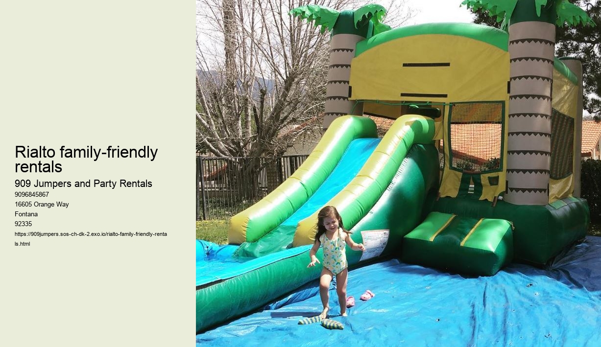 Rialto family-friendly rentals